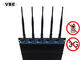 Power Adjustable Cell Phone Jammer High Security Relative Humility ≤90%