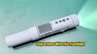 Latarka VBE 4F20 Anti Drone Jammer o zasięgu 300 metrów